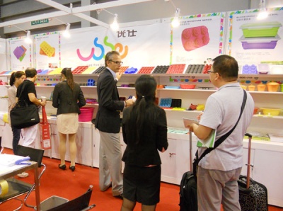 Silicone lunch box Products Exhibition on 2013