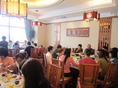 New Year's eve family dinner of Hanchuan in 2012