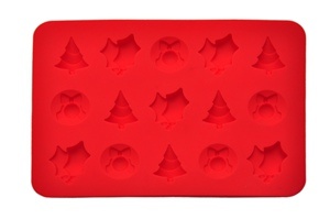 Chrismas silicone ice tray exported America by Hanchuan exclusive design!