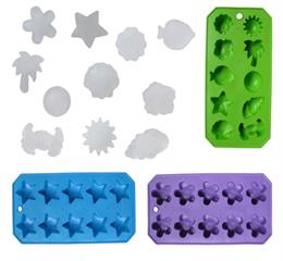 Different shape silicone ice tray_Freezer Tray 3 Packs from Hanchuan industrial!