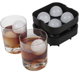 Ice sphere mould_ 2 packs_ Enjoy ice cold beverages and keep drinks cool!