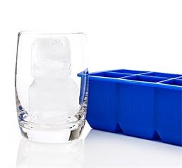 Silicone big ice cube tray creates 8 jumbo 2-inch super slow melting ice cubes! Silicone big ice cube tray creates 8 jumbo 2-inch super slow melting ice cubes!