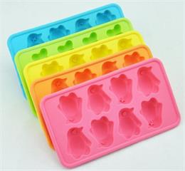 Silicone ice cube penguin,cute party food decoration tool makes  chocolate sugar ice cubes!