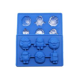 Minions silicone ice trays make cute minions shape ice cube and chocolate for your kids! 