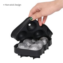 When did silicone ice ball start its popular use?