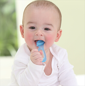 Will it be harmful for six month's baby to bite silicone teether? Will it be harmful for six month's baby to bite silicone teether?