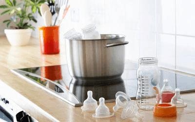 How to disinfect baby products? Baby pacifier bottle correct disinfection way!
