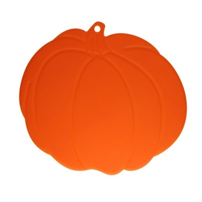 silicone cup mat with pumpkin shape