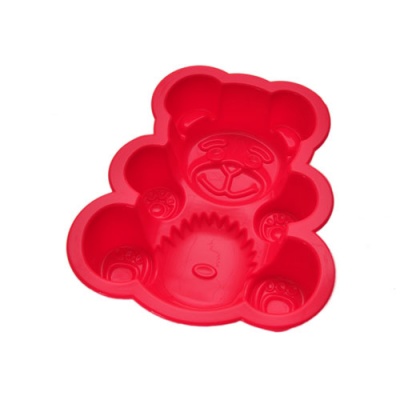 100% Food-Grade Bear Shape Silicone bakeware