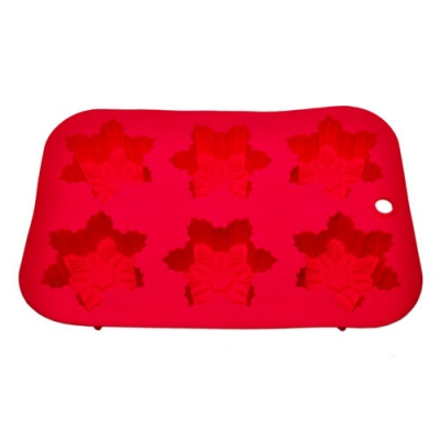 Snowflake Shape Silicone bakeware