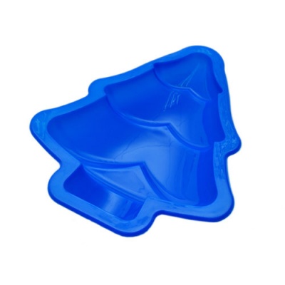 silicone bakeware with Christmas tree shape