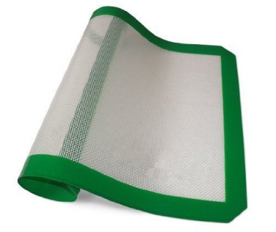 new silicone baking mat - non-stick coated fiberglass 