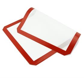 26*29 cm non-stick silicone glass fiber countertop workstation mat