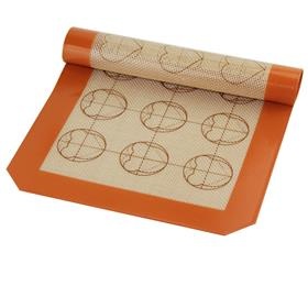 premium non-stick silicone fiber glass baking mat
