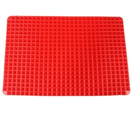 heat resistant non-stick silicone baking mat pyramid pan