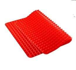 pyramid pan silicone non stick baking mat for healthy cooking