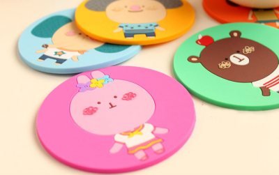 silicone anti-slip coaster