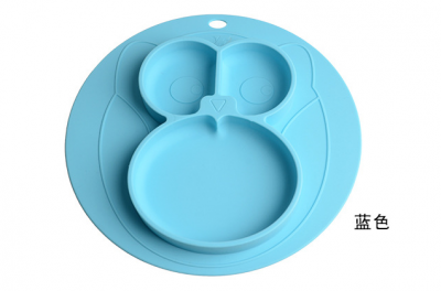 cartoon creative baby silicone placemat
