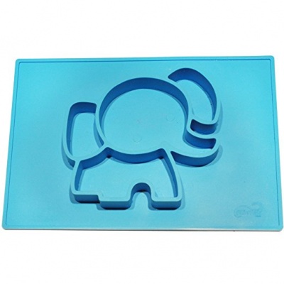 silicone elephant baby placemat