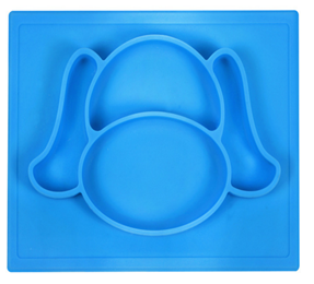 bpa free silicone placemat plate for toddler