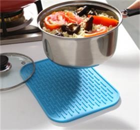 silicone on-slip insulation mat tableware pot