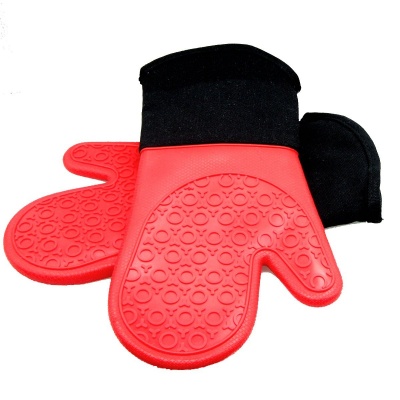silicone cooking gloves heat resistant oven mitts