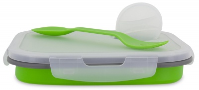 collapsible silicone lunch box