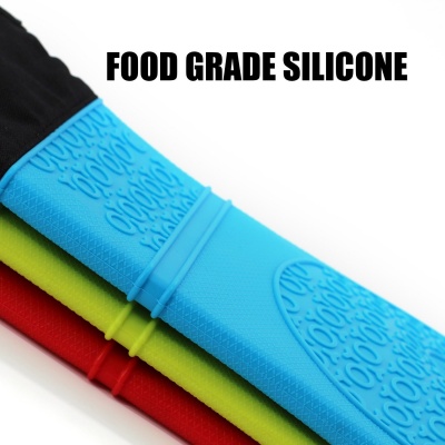 extra long cool silicone bbq gloves for kitchen