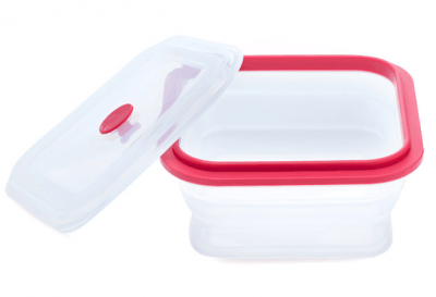 transparent silicone lunch container