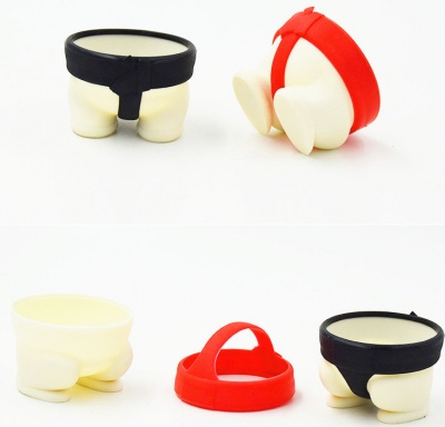 Sumo silicone egg holder