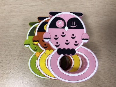 fda approved cute owl design silicone bendable baby teether