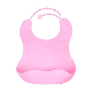 fda food grade soft foldable silicone baby bib