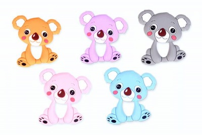 baby cartoon animal silicone teether