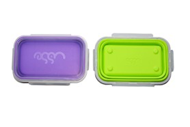 silicone foldable lunch box