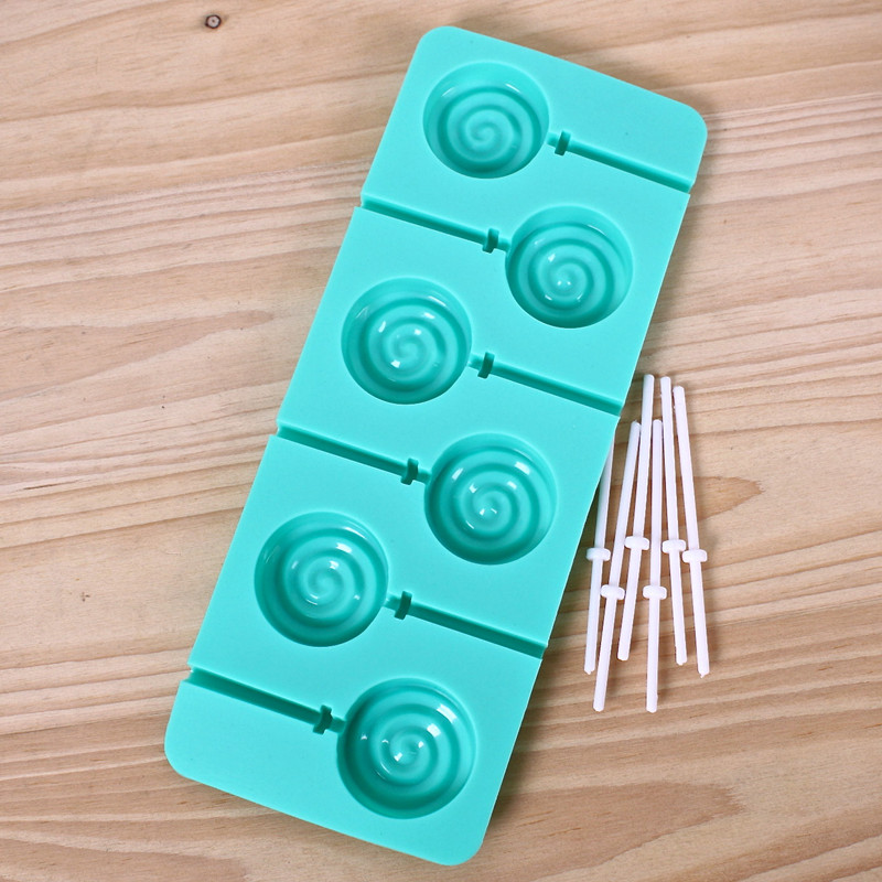 lollipop silicone ice tray