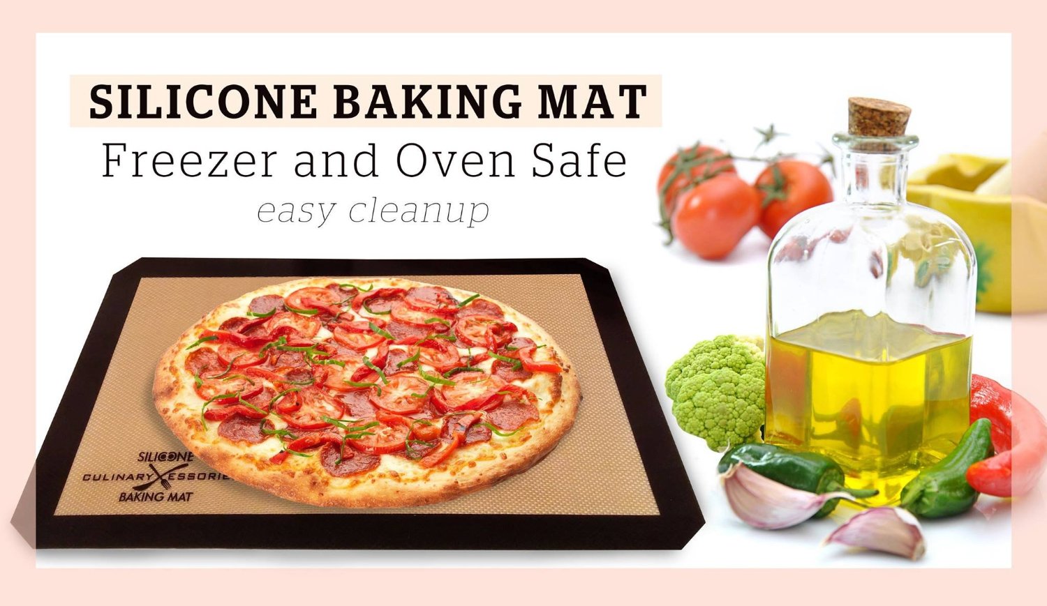 silicone fiberglass baking mat