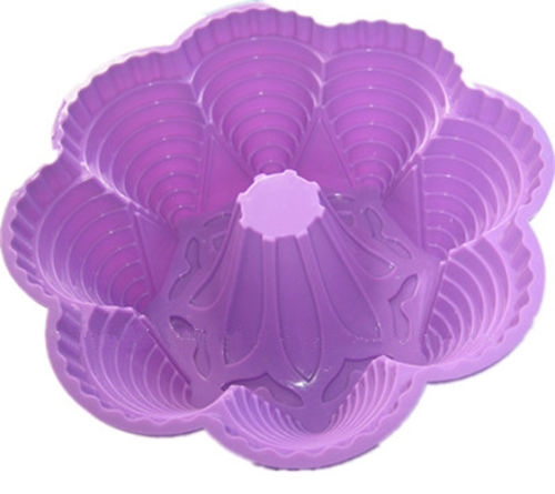 Large flower chocolate silicone bakeware