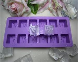 refrigerator silicone ice cube tray