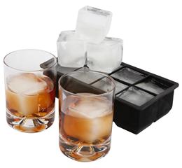 silicone square ice cube tray