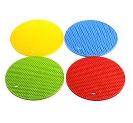 Fashionable kitchen silicone heat-resistant mats