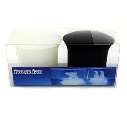 cute black blum polar bear silicone ice tray