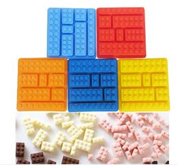 OEM lego ice mold silicone ice cube tray