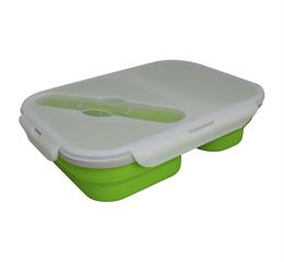 foldable silicone lunch box