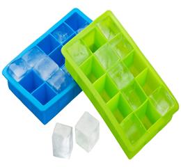 square silicone ice tray