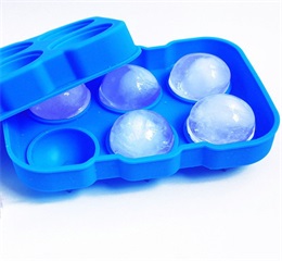 six holes silicone ice hockey ball