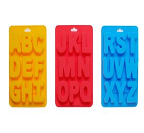 letters silicone ice cube tray