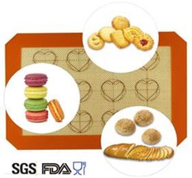 durable non-stick easy clean silicone baking mat