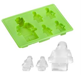 robot silicone ice cube tray