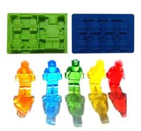 robot silicone ice cube tray