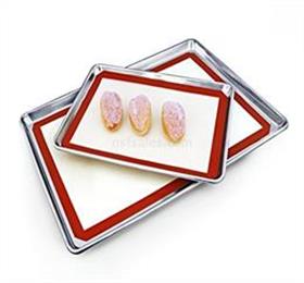 lfgb heat resistant silicone glass fiber baking mat